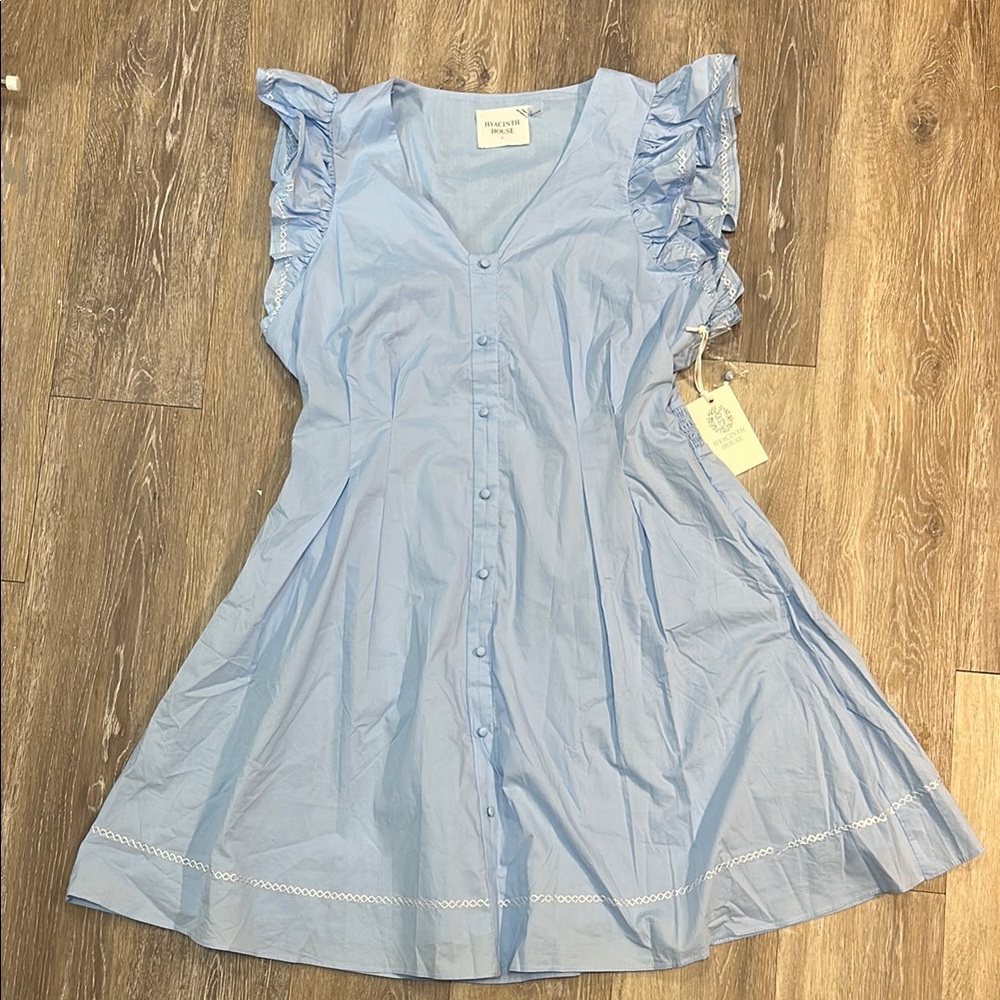 Hyacinth House Mini Blue Kay Dress - Picture 3 of 5